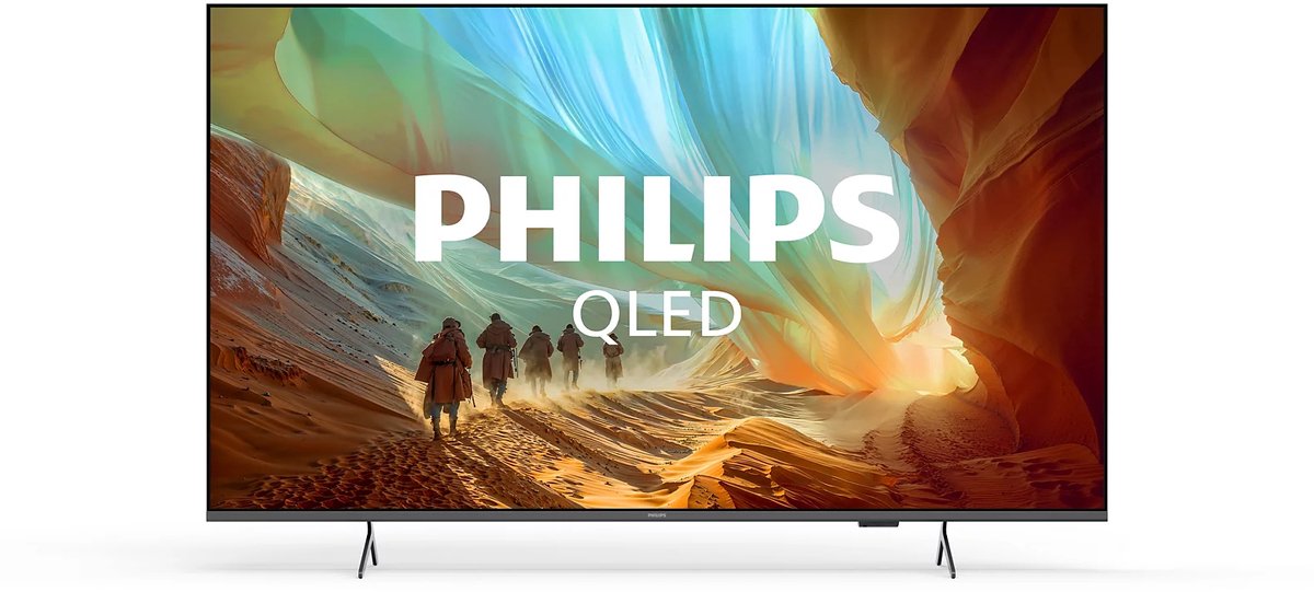 Philips 55" Fladskærms TV LED 4K 55PQS7801 55" LED-backlit LCD TV - QLED - 4K