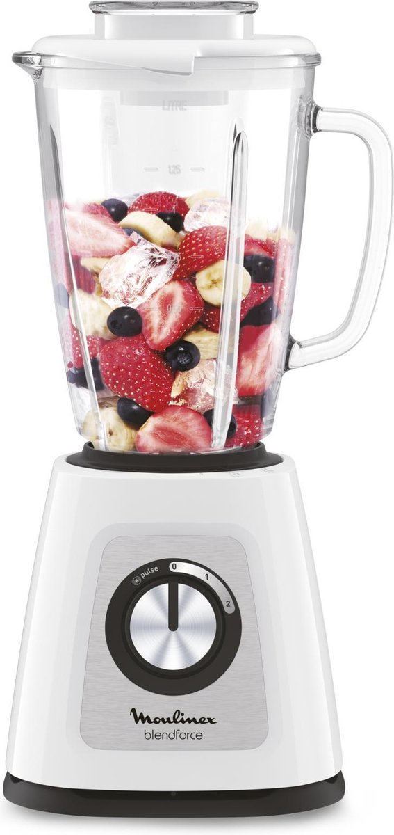Moulinex LM430 1,75 L Batidora de vaso 800 W Blanco