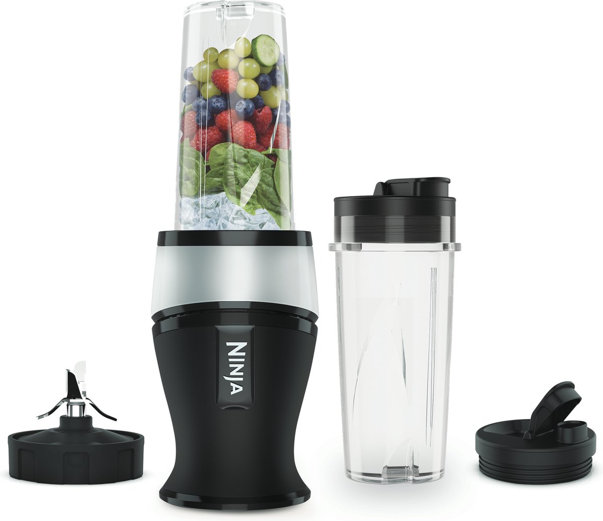 Batidora Vaso Ninja QB3001EUS | SMOTTHIES | 2 VASOS | 700W