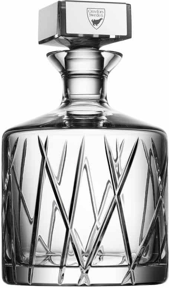 Orrefors Jarra whisky City 95 cl transparente