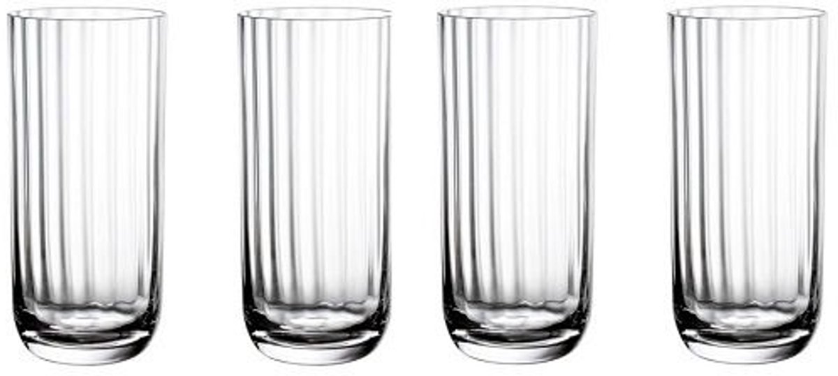Villeroy & Boch Vaso alto Rose Garden 45 cl 4 unidades Transparente