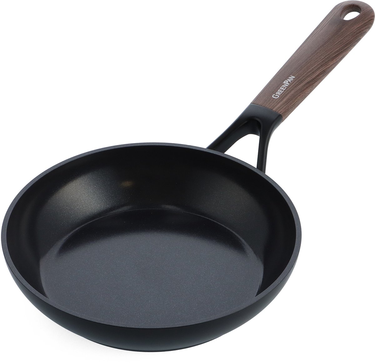 GreenPan Sartén para freír Eco Smartshape 20 cm Dark wood
