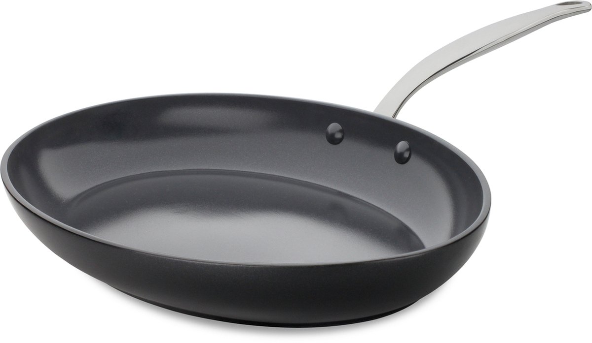 GreenPan Sartén para freír Barcelona ovalado 23x33 cm