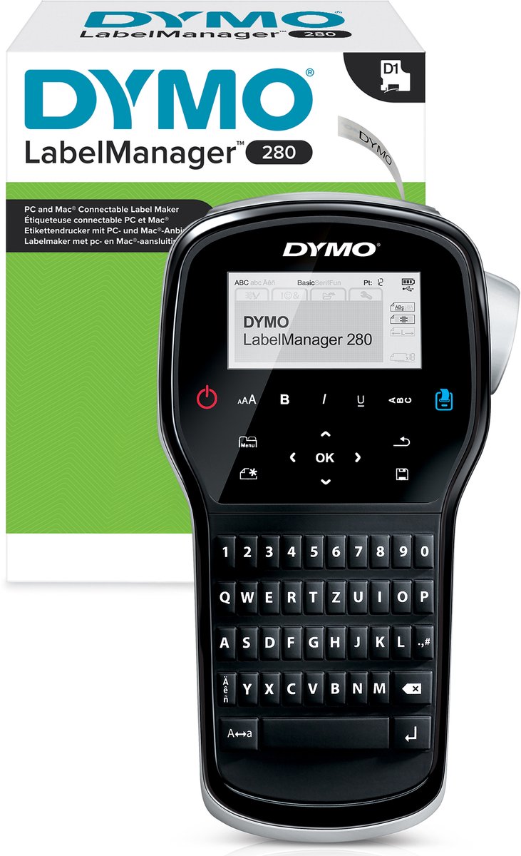 DYMO LabelManager 280 Etikettendrucker QWERTZ