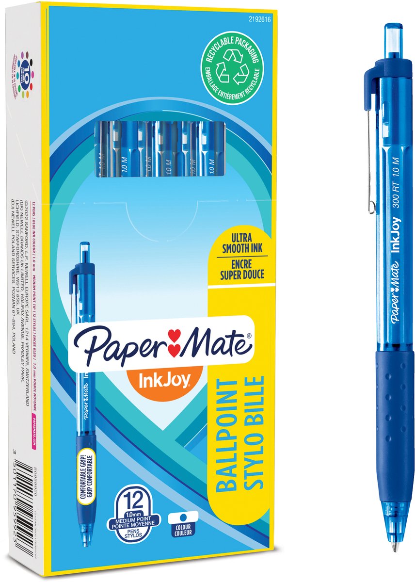 Papermate InkJoy 300 RT Blue 12 pc(s)
