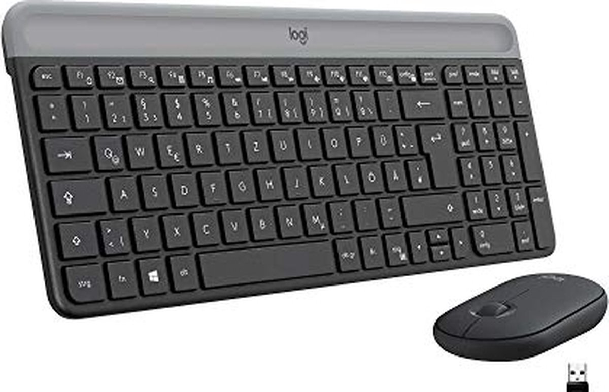 Logitech Tastatur MK470 QWERTZ Graphit