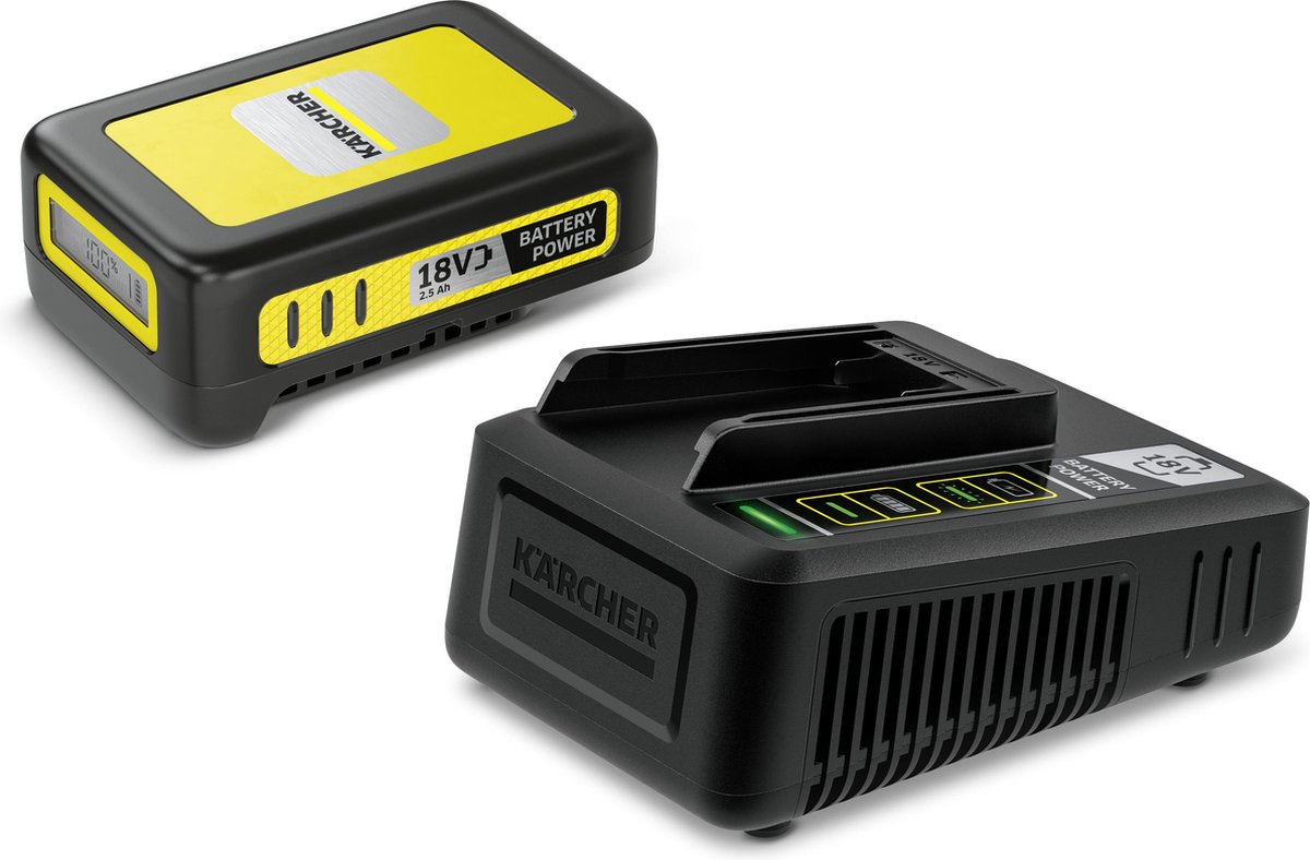 Kärcher Werkzeugakku und Ladegerät Batterie 18/25