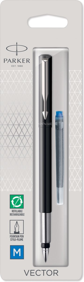 Parker Vector fountain pen Black 1 pc(s)