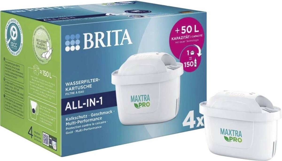 BRITA MAXTRA PRO Pure Performance Wasserfilter 4 Stück