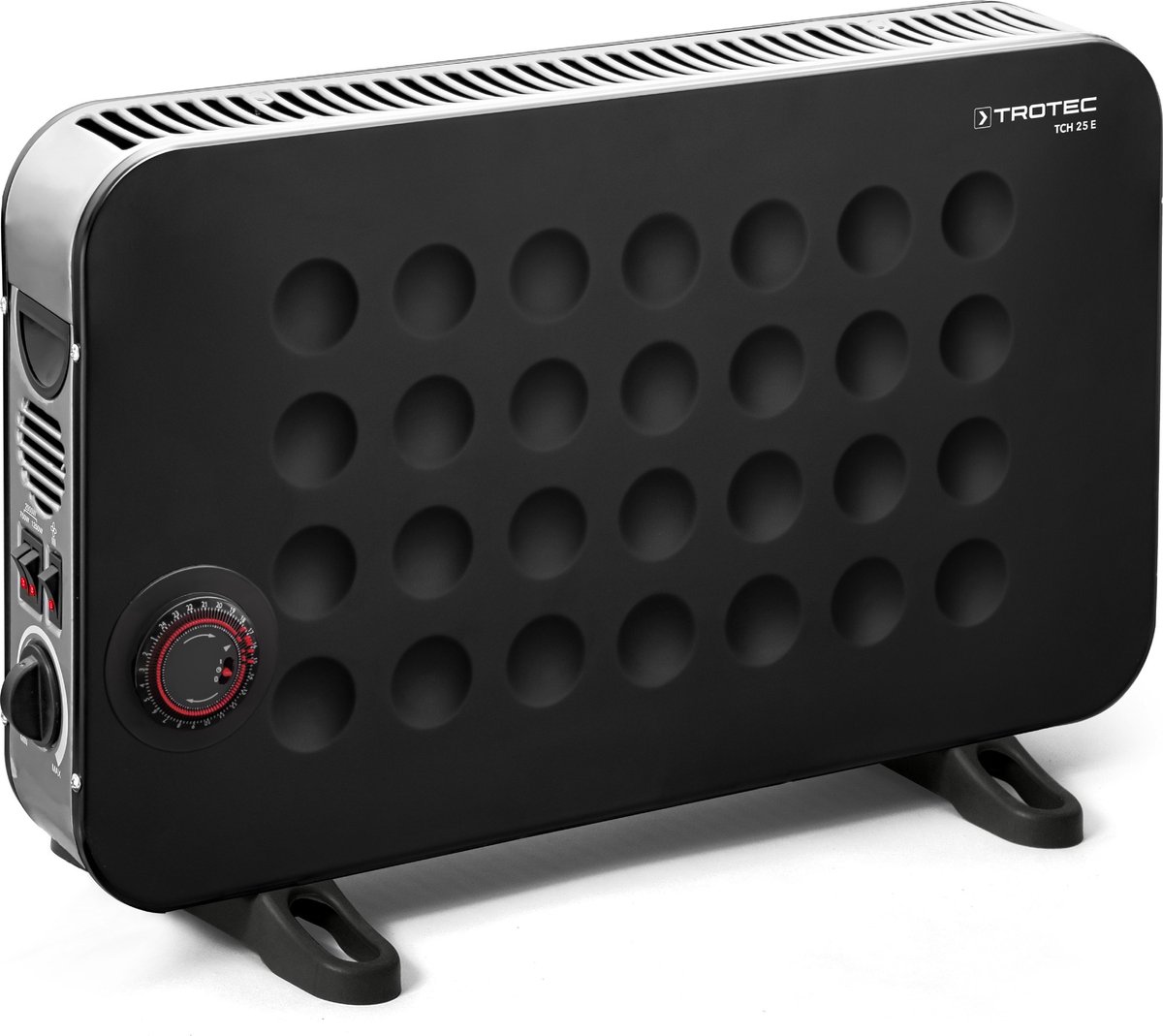 TROTEC TCH Elektrisch Konvektor-Heizgerät Boden montiert 2000 W Schwarz TCH 25 E