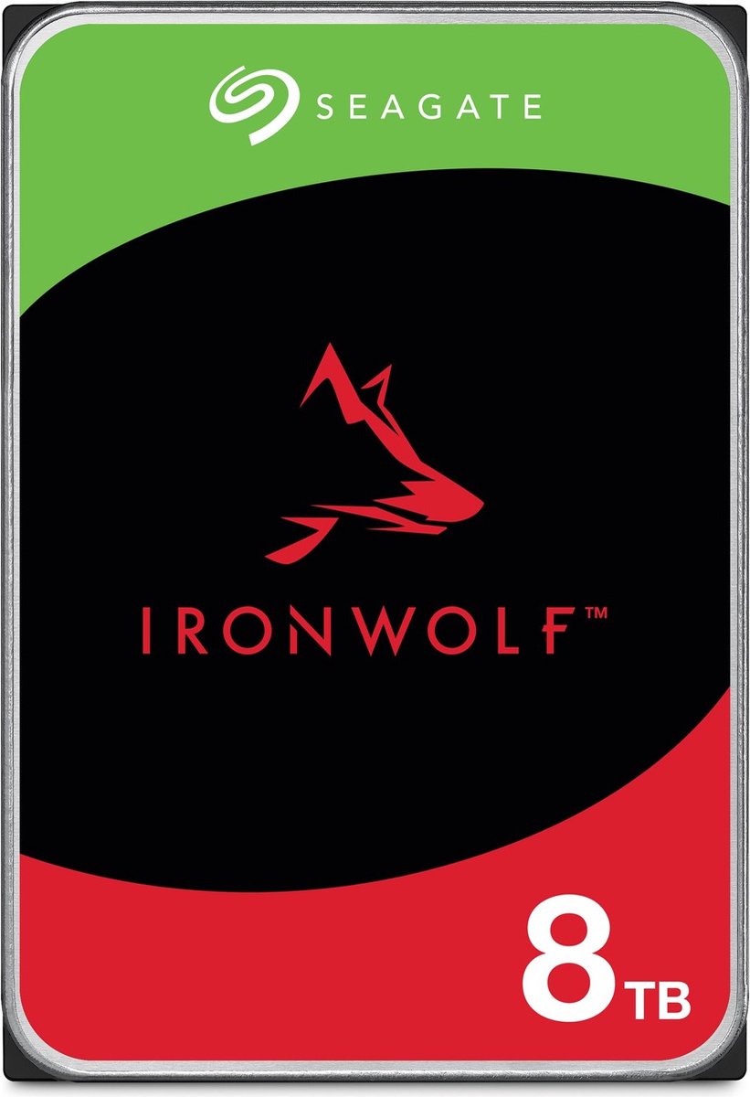 Seagate IronWolf Interne HDD 8 TB Mehrfarbig