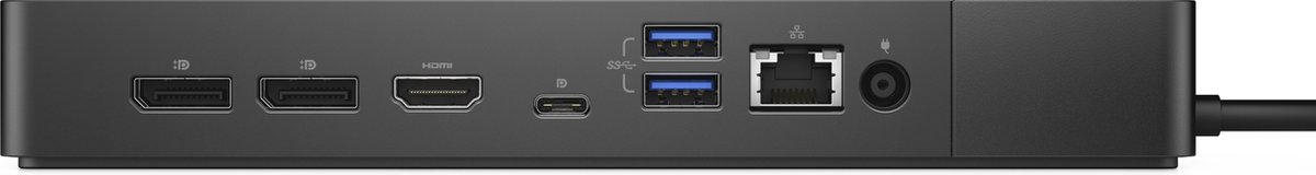 Dell Dockingstation USB Type-A, USB Type-C 1 x USB-A 3.1 Gen 1, 1 x USB-C 3.1 Gen 2, 1 x USB-C Multifunction DisplayPort, 1 x Dual USB-A 3.1 Gen 1, 1 x RJ 45, 1 x DisplayPort 1.4, 1 x HDMI 2.0b, 1 x Power Delivery
