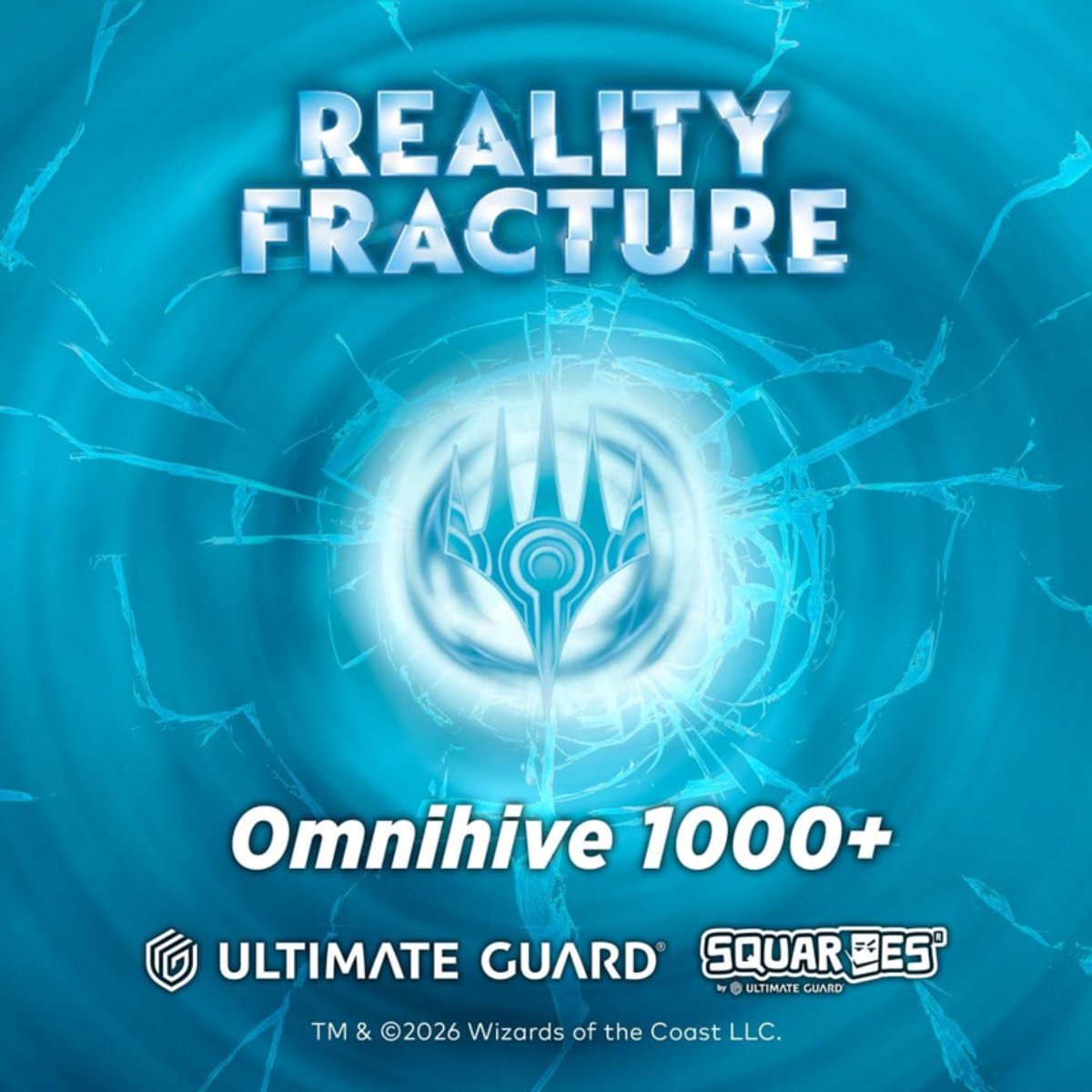 Ultimate Guard Omnihive 1000+ Xenoskin Kartenbox mit Artwork : Reality Fracture