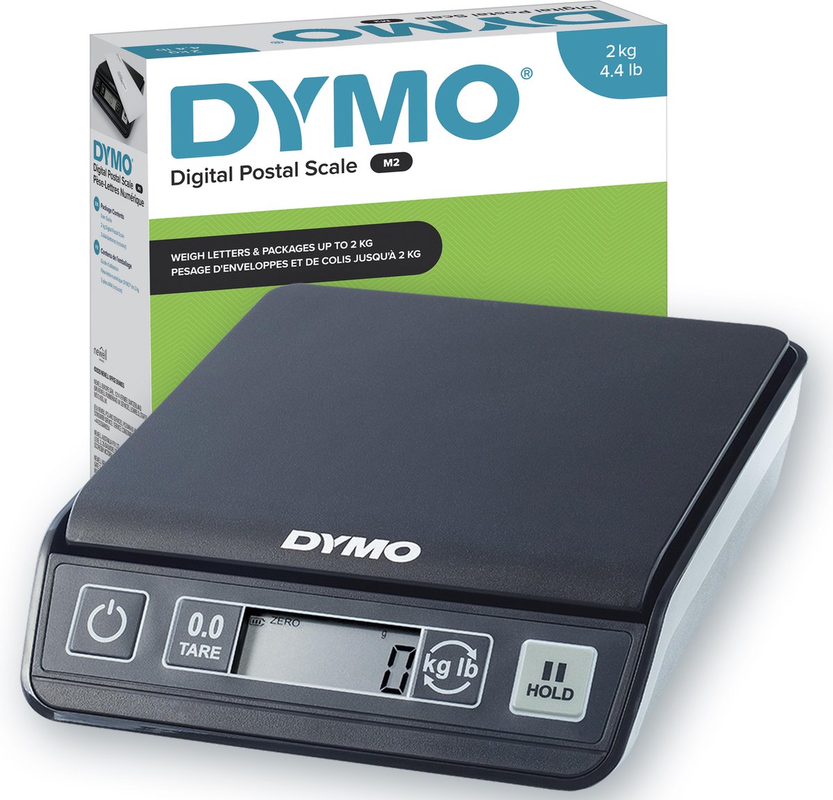 Dymo M2 Digitale Postwaage 2Kg Schwarz