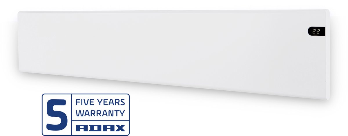 Adax Neo Basic Panelelement Low 1200W (vit)