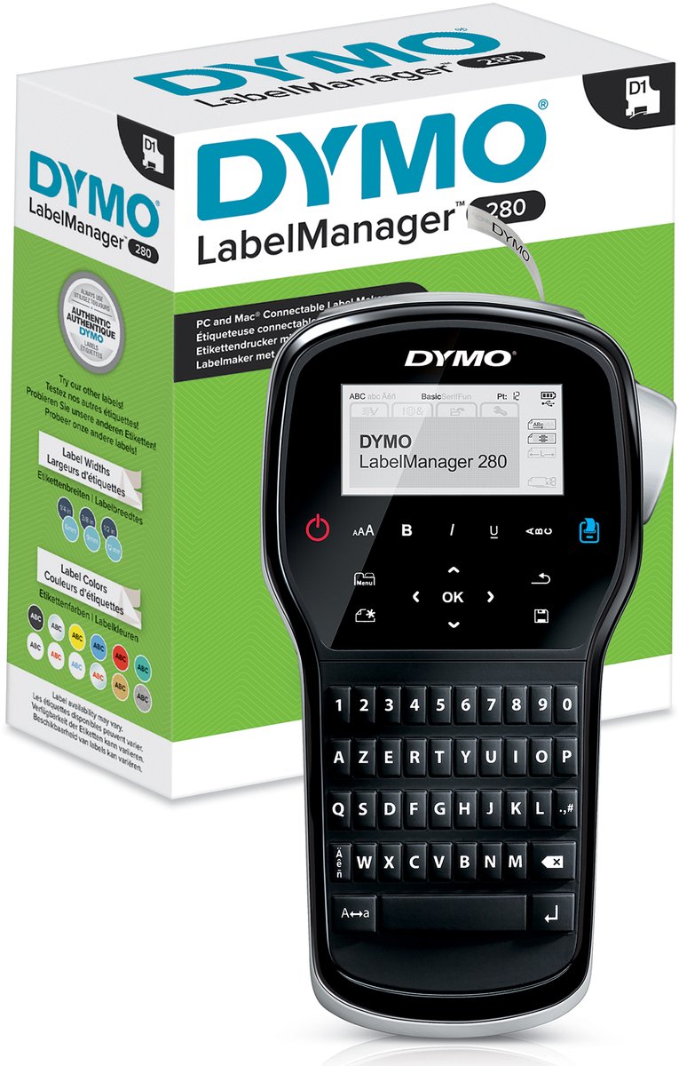 DYMO Etikettendrucker LabelManager 280 AZERTY