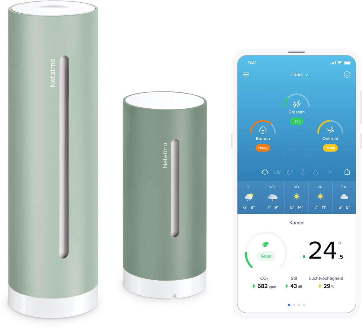 Netatmo Väderstation Gen2 - Mint