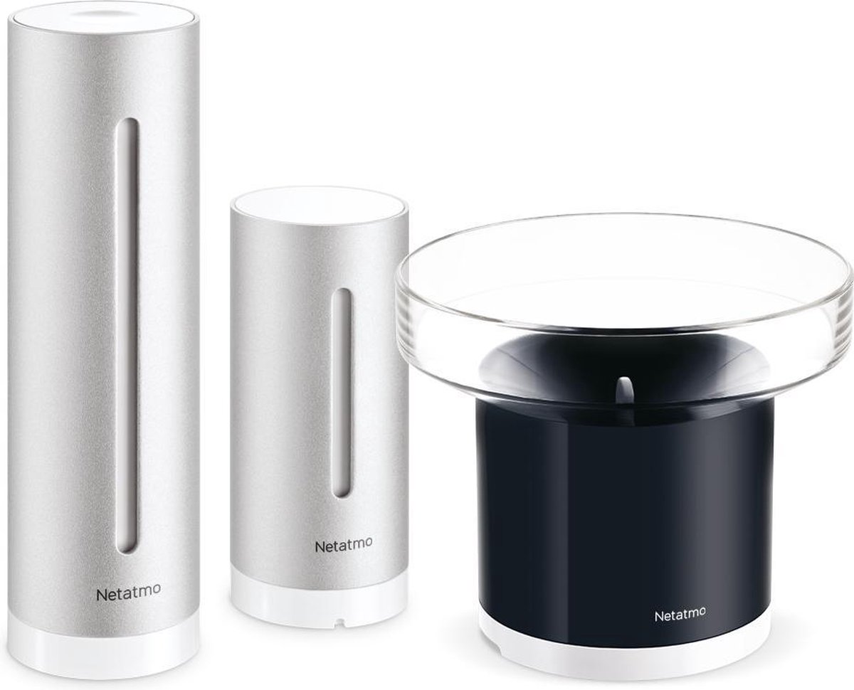 Netatmo Smart Väderstation inkl. Regnvattenmätare