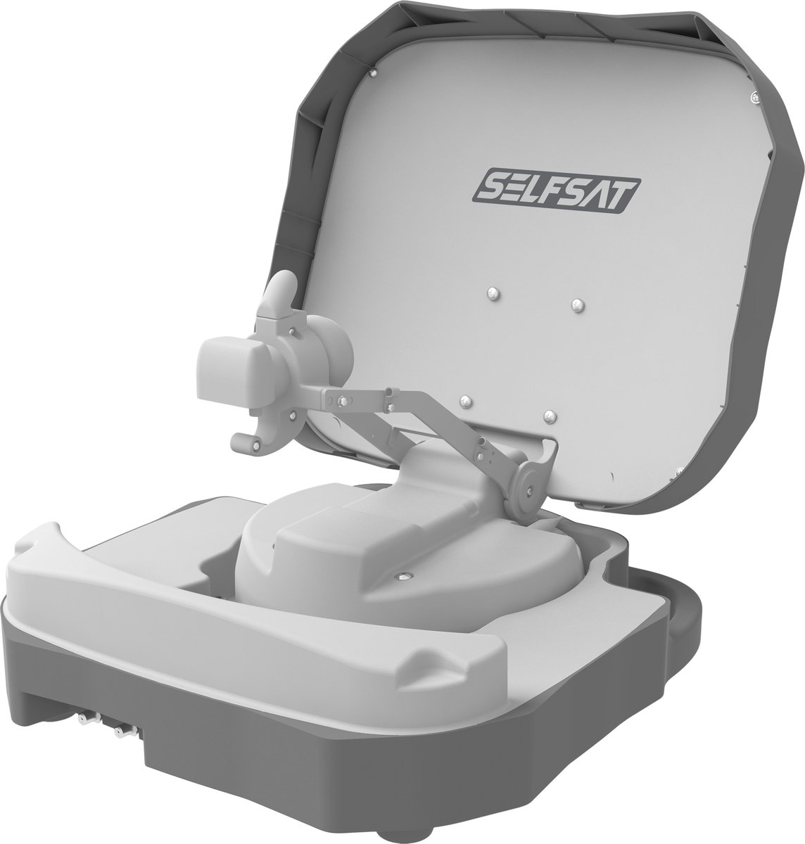 Selfsat Caravan Mobil Single vollautomatische Satellitenantenne incl. iOS / Android Steuerung