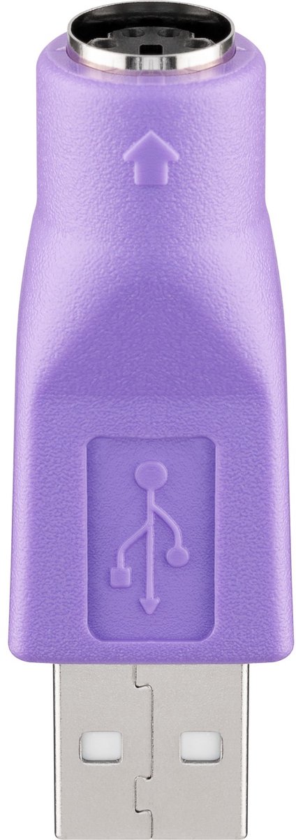 Luxorparts USB-A hane till PS/2 hona – passiv adapter