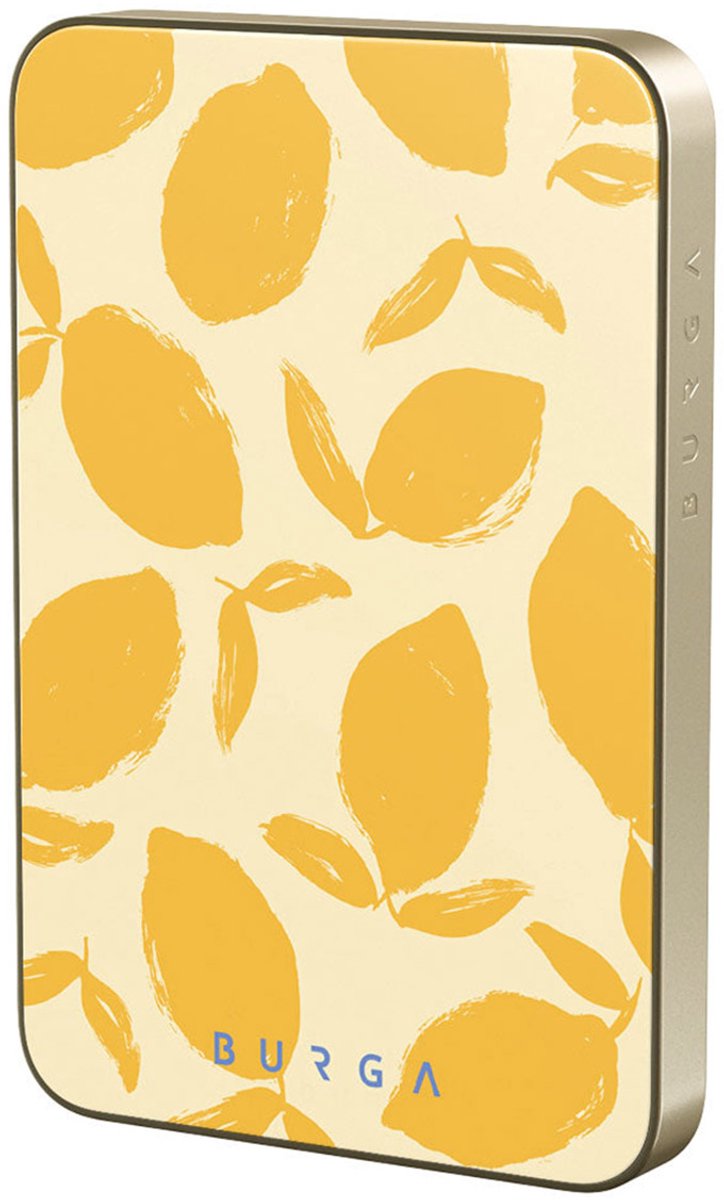 Burga Lemon Tart - MagSafe Power Bank 5000 mAh Gold - 5000 mAh