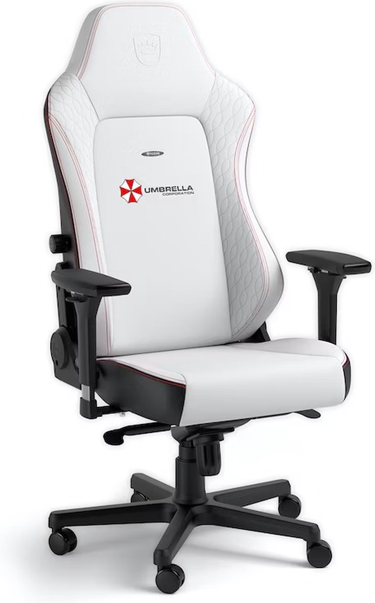 Noblechairs noblechairs HERO Gaming Stuhl - Resident Evil Umbrella Edition Sedia da gioco Multicolore