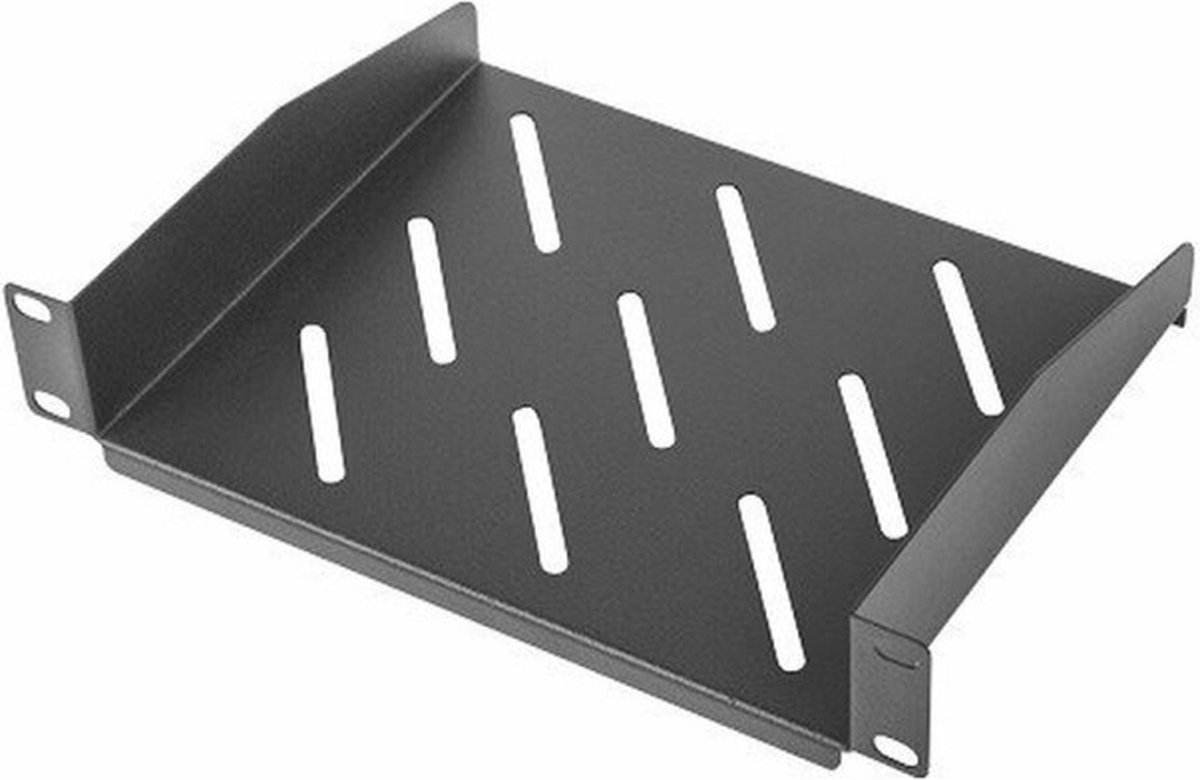 Lanberg AK-1012-B - 1U - Fixed Shelf