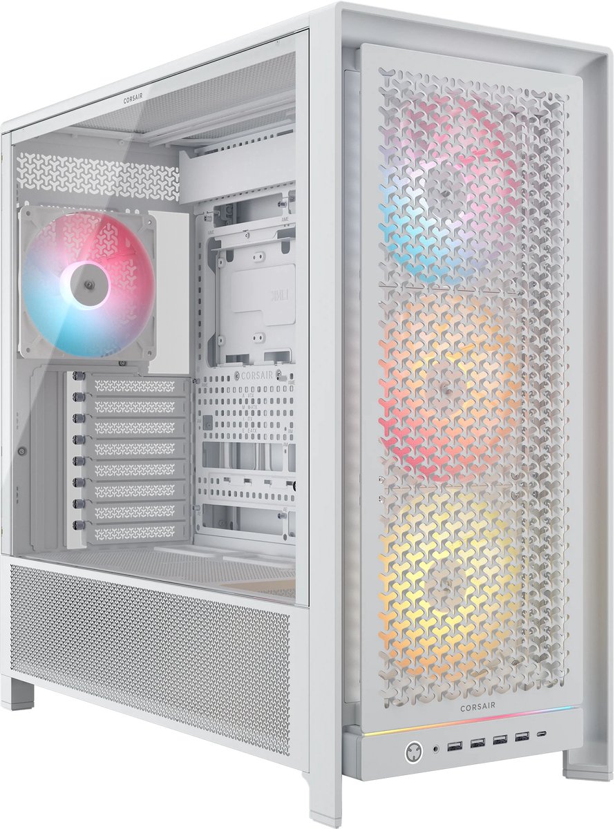 Corsair CC-9011310-WW Midi-Tower PC Case da gioco Bianco