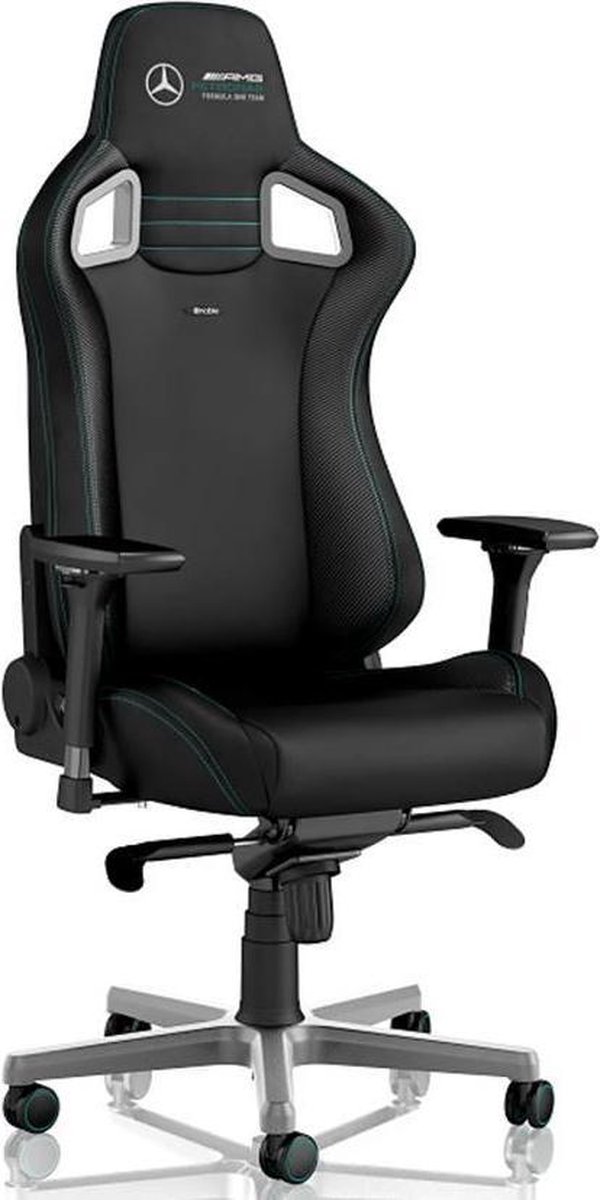 Noblechairs EPIC Mercedes-AMG Petronas Formula One Team Edition Sedia da gioco per PC Nero