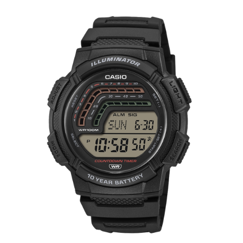 Casio WS-1800-1AVEF Digital Sportklocka - Svart