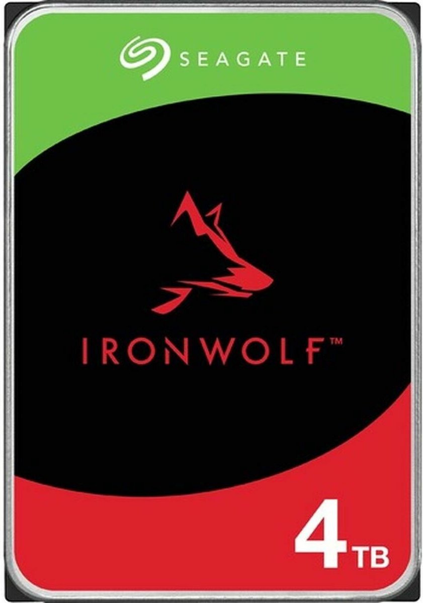 Seagate IronWolf - 4TB - Harddisk - ST4000VN006 - SATA-600 - 3.5"