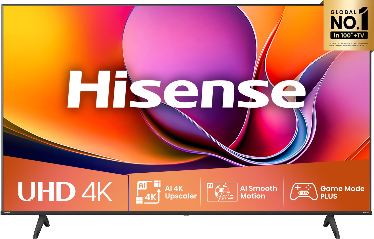 Hisense 65" Fladskærms TV LED 4K Dolby Vision 65A6Q