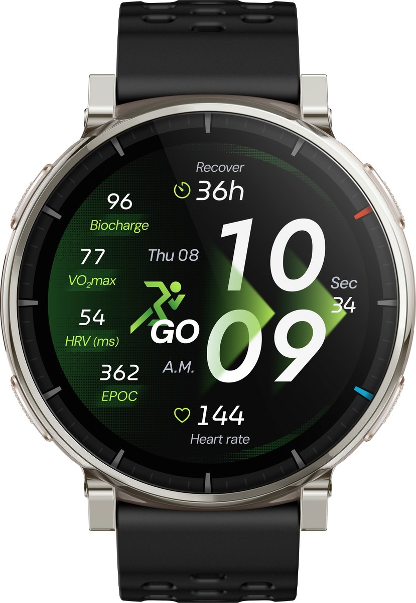 Amazfit Active 3 Premium 45mm - Apex Silver