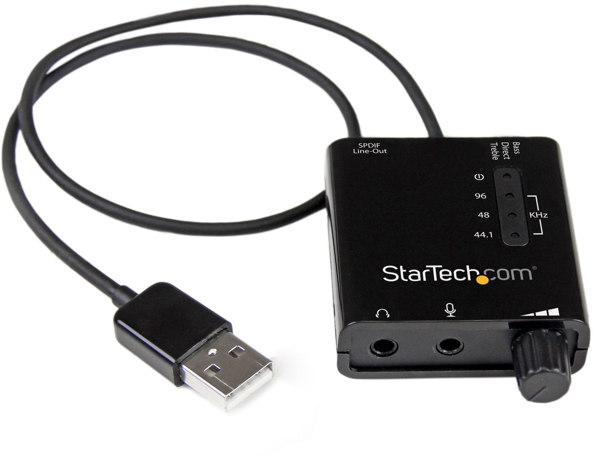 Startech.com scheda audio esterna adattatore audio stereo usb con audio digitale spdif
