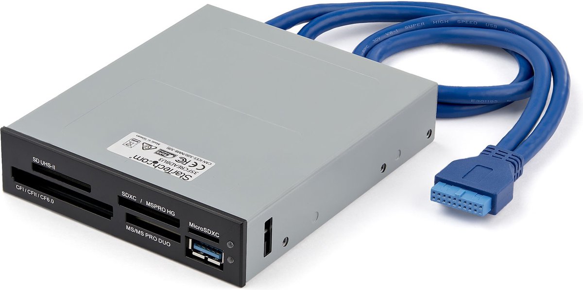Startech.com lettore interno di schede memoria flash usb 3.0 con supporto uhs-ii