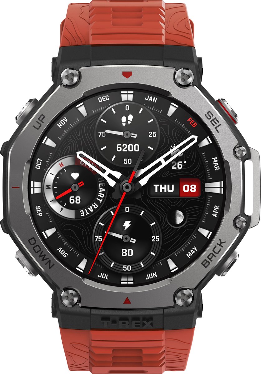 Amazfit T-Rex 3 48mm - Lava Red