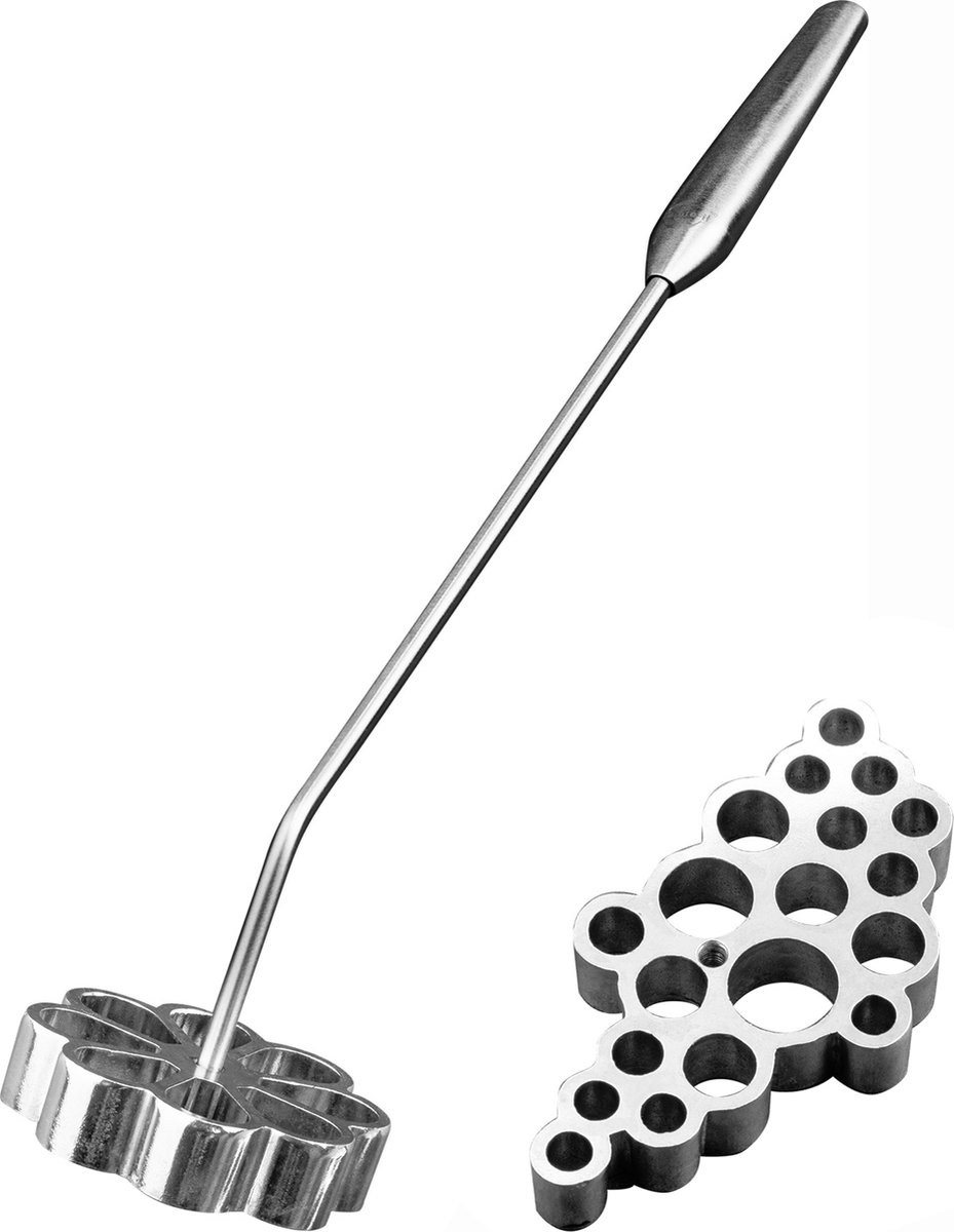 Plate It Rosetas de hierro Plate-it 3 piezas Acero