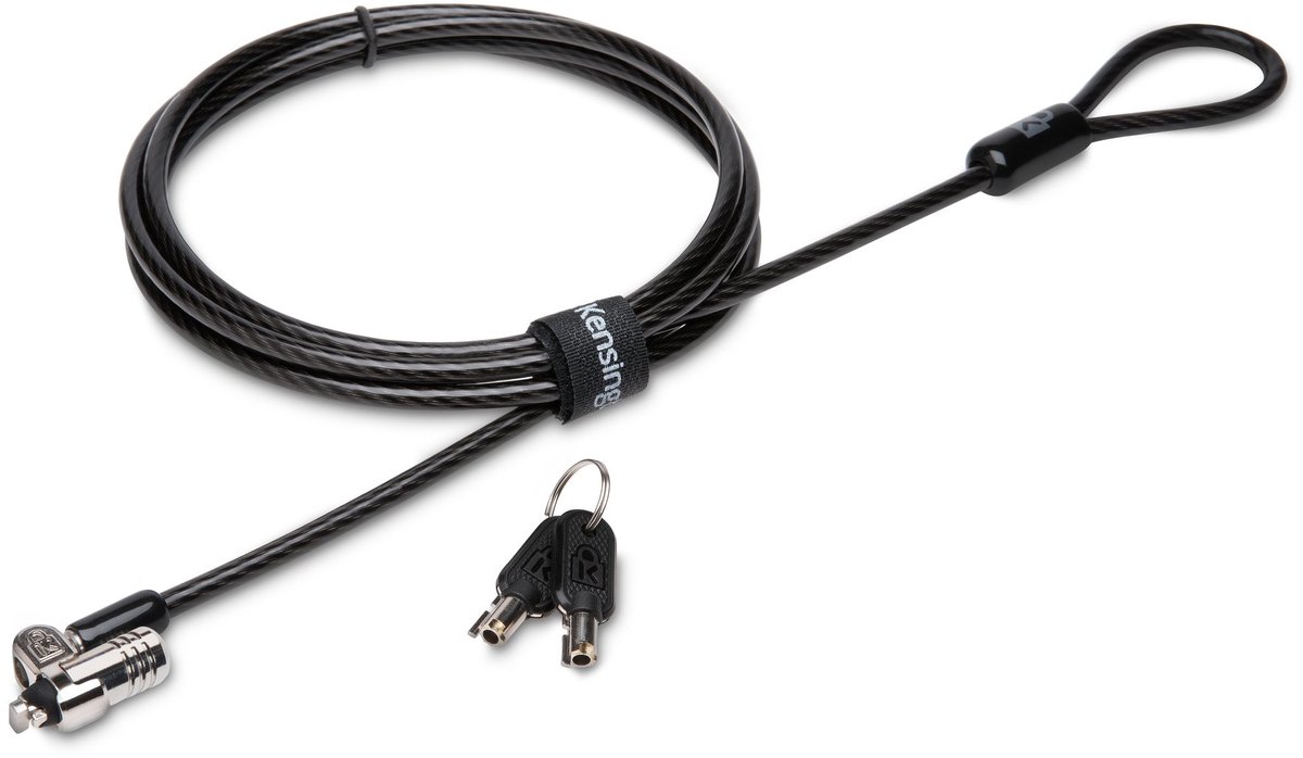 Kensington MicroSaver 2.0 Laptopschloss mit T-Bar-Anker K65020EU Für Standard Sicherheits-Slots
