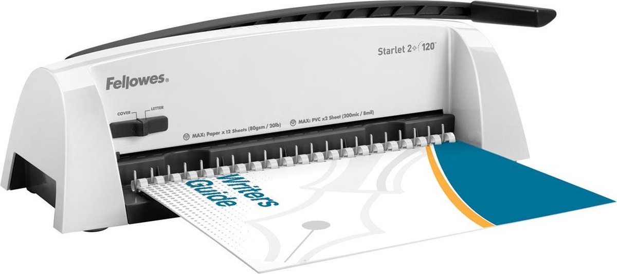 Fellowes Starlet 2+ Manuell Plastik-Bindegerät 120 Blatt
