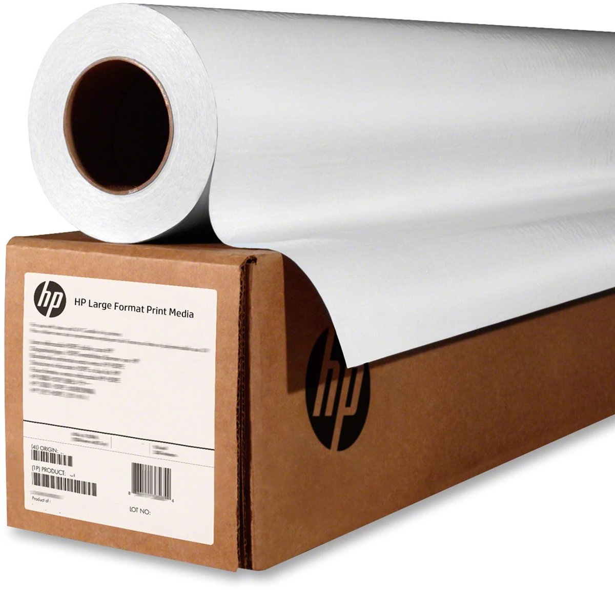 HP Plotterpapier Inkjet Matt Plotterpapier 91,4 cm x 91,4 m 90 g/m² Weiß