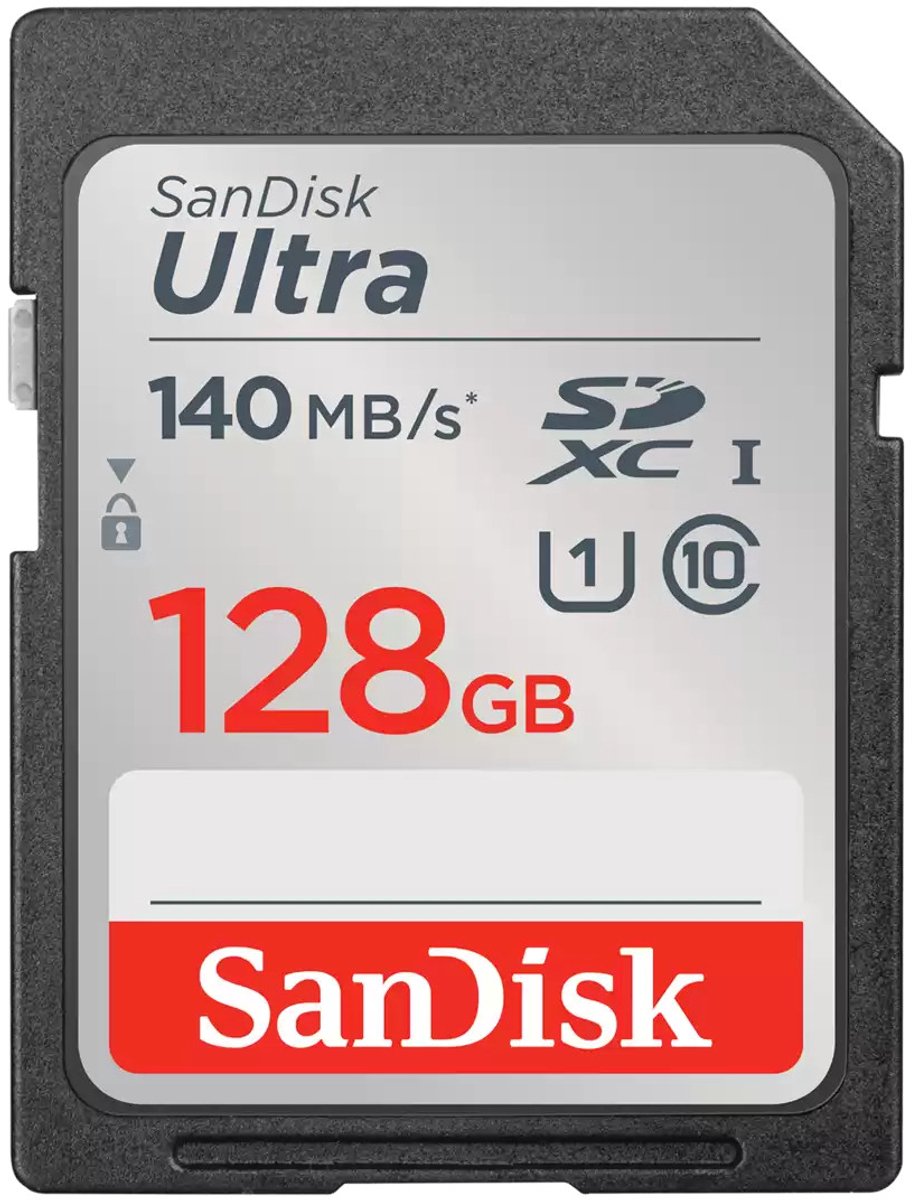 Sandisk SD-Karte 128GB ULTRA 140MB/S