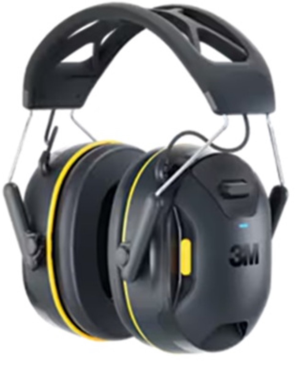 3M WorkTunes Connect Kapselgehörschutz Kabellos Schwarz 90570E-1 Elektronisch Bluetooth SNR 33 dB