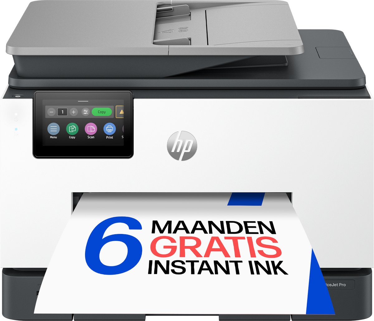 HP OfficeJet Pro 9132e Farb Tintenstrahl Multifunktionsdrucker Kabellos Drucken DIN A4 Grau