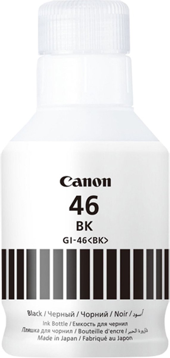 Canon GI-46 BK Original Tintenflasche Schwarz
