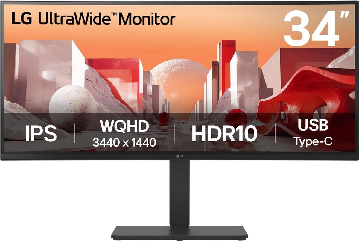 LG 86,4 cm (34 ) LCD Monitor 34BA75QE-B.AEU Schwarz