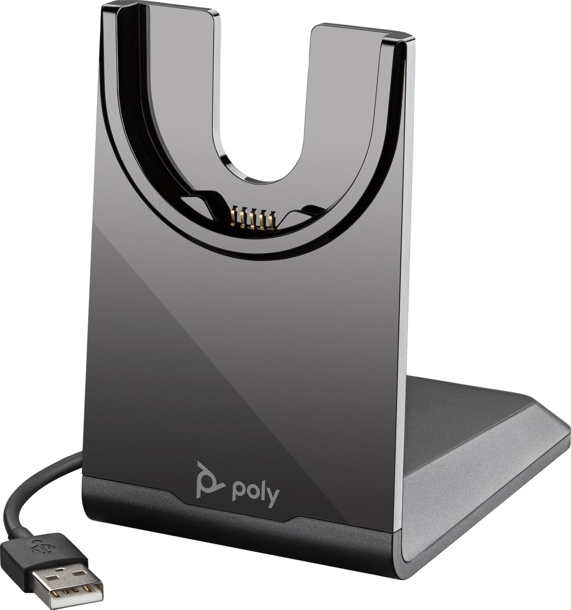HP Poly Voyager Free Kabelloses Headset Kopfbügel mit Bluetooth Mikrofon Stereo 4320 Schwarz