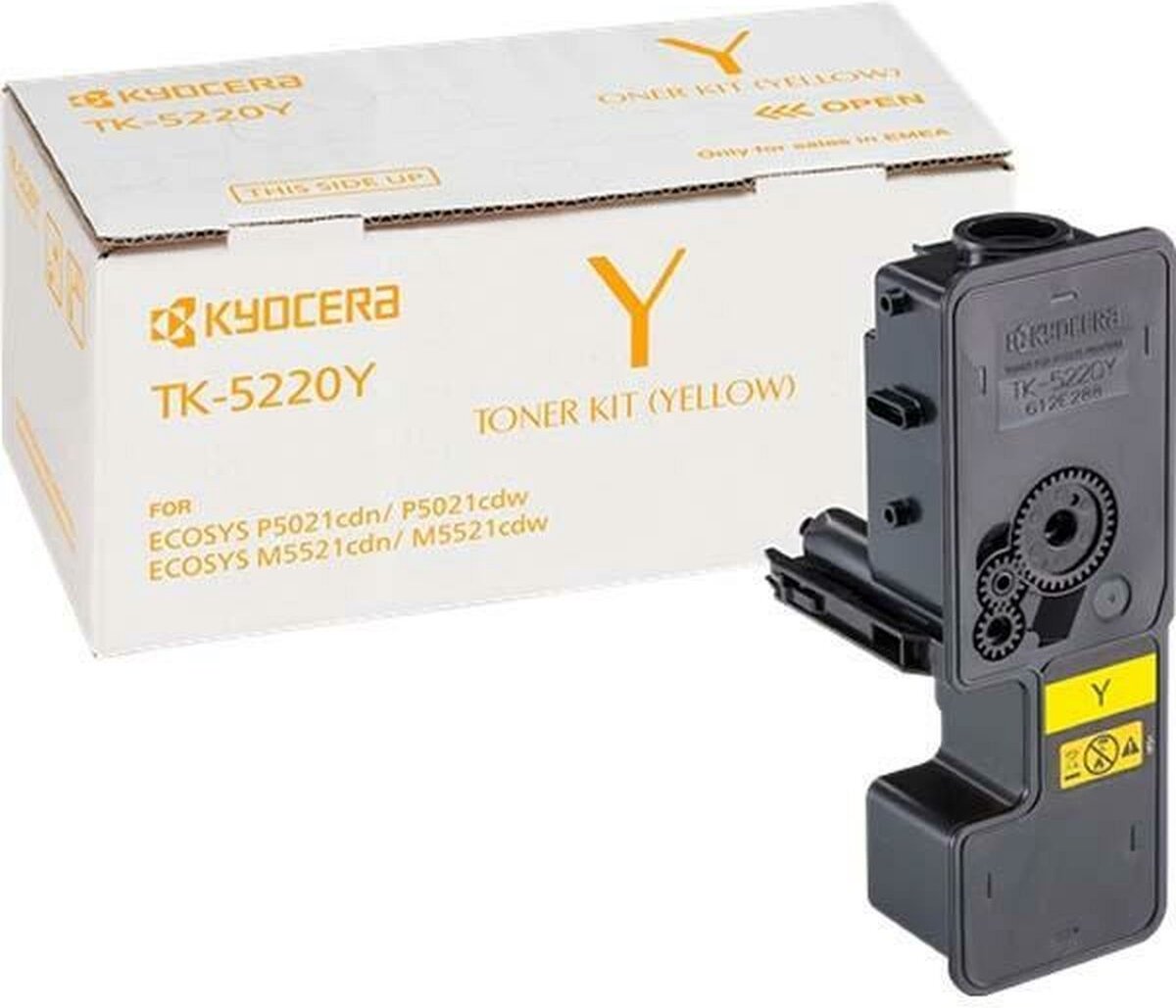 Kyocera TK-5220Y Original Tonerkartusche Gelb