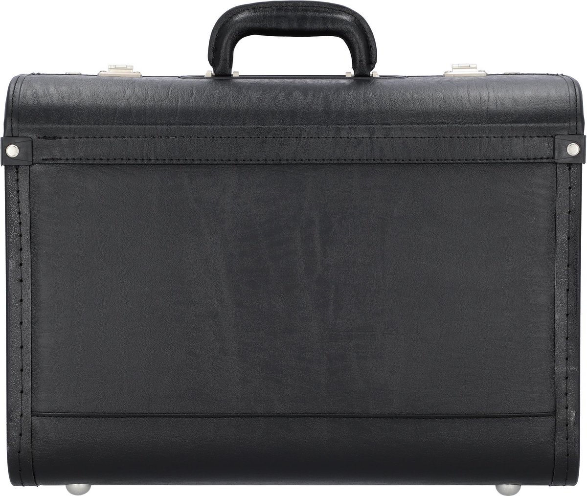 Alassio Pilotenkoffer GENOVA 46 x 20,5 x 35 cm Schwarz