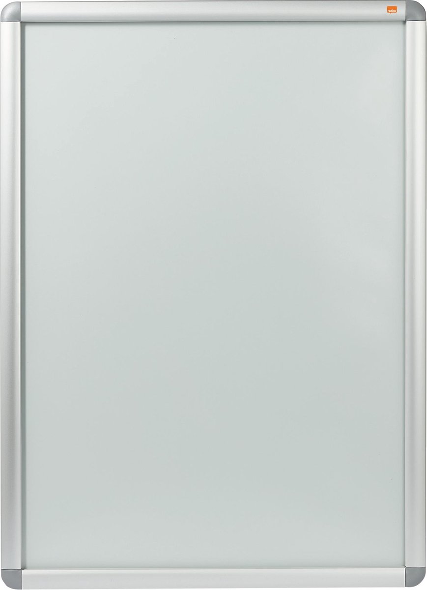 Nobo Premium Plus A1 Klapprahmen Silber Aluminium 1902211 65 (B) x 3,2 (T) x 90 (H) cm A1