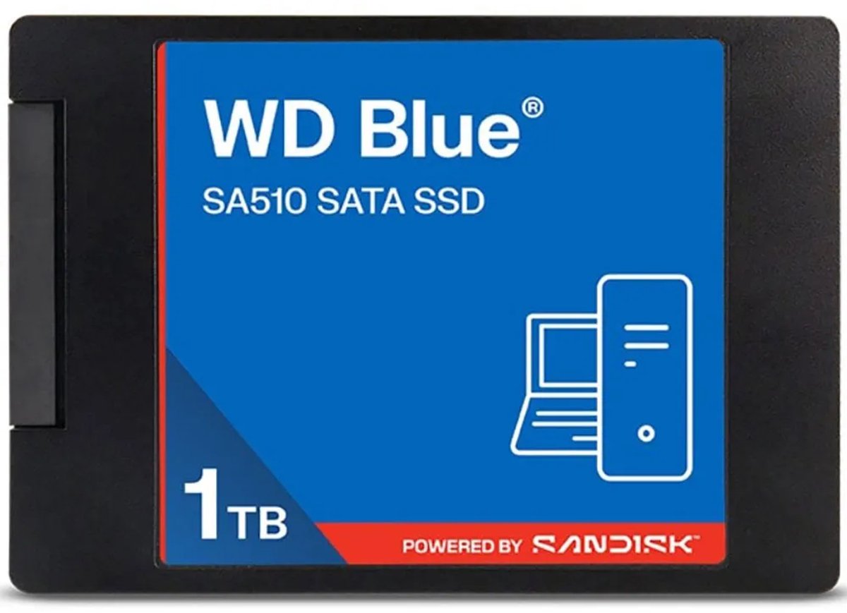 SANDISK WD Blue SA510 SSD - 1TB - SATA-600 - 2.5"